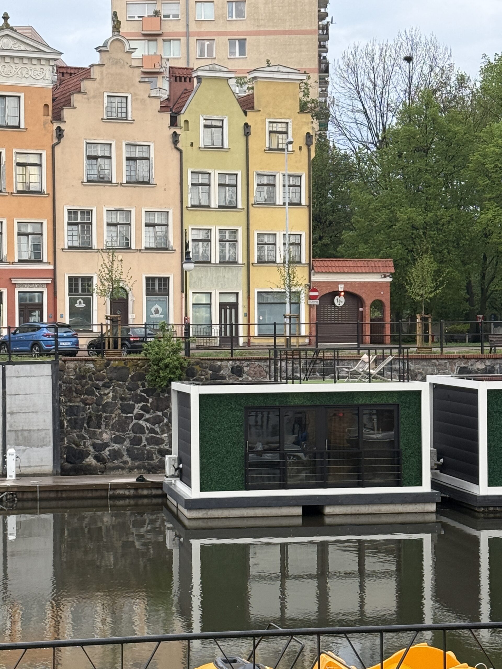 Domek na wodzie w Gdańsku — galeria